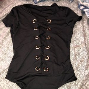 Black bodysuit